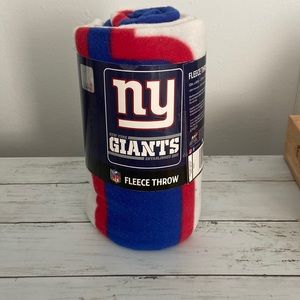 Giants Fleece Throw Blanket